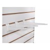 EXH Mensula Gancho Panel Ranurado Exhibipanel Blister 30cms 30pz