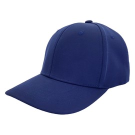 Plain Baseball Cap Hat Curved Visor Unisex Adjustable Flexible Strap DS-1045 (Blue Navy)