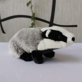 TAMMYFLYFLY Stuffed Toy 10" Badger Plush Stuffed Animal (28cm)