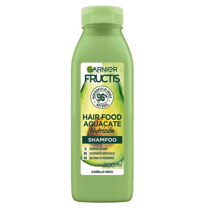 Fructis - Champú Garnier Hair Food Aguacate 300 ml