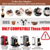 Sesama Reusable Coffee Pods Adapter Stainless Steel Converter Holder Compatible