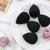 BEAKEY BEAKEY Makeup Sponge Set, 5 Pcs Black Foundation Blending