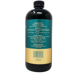 Ever Living Herbs Natural Herbal Detox with Moringa for nutrients and deep Cleansing with Neem, Burdockroot, Dandelion 32 oz.