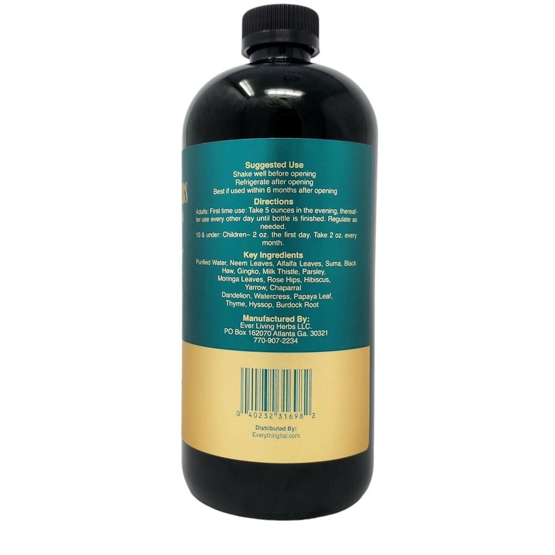 Ever Living Herbs Natural Herbal Detox with Moringa for nutrients