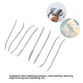 Garosa 8PCS Wood Rasp & Riffler File Set Double-Ended Assorted Woodcarving Tools for Woodworking Shaping Crafts Woodcarving Tools for Wood Shaping Woodworking Rasp Set