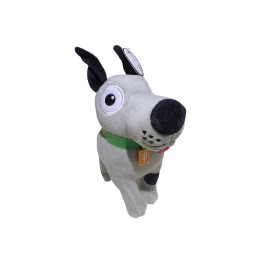 Curto Toy Custom Plush Advertising 7” Stuffed Animal Dog BancorpSouth Toy Gray