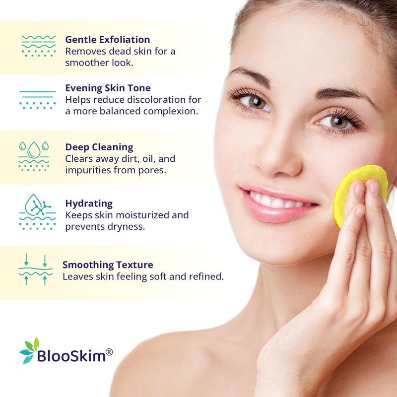 Turmeric Kojic Acid Cleansing Pads – Exfoliating & Brightening Face