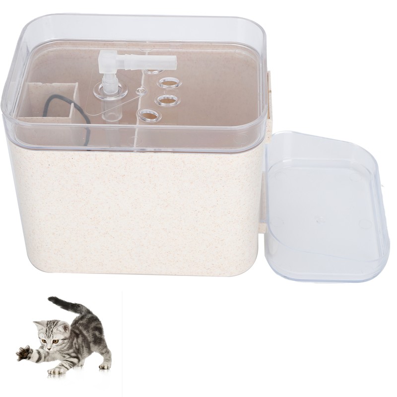Pet Automatic Drinking Fountain USB Interface Cat Dog Water Feeder