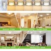 13 inch Flush Mount LED Ceiling Light Fixture, 2700K/3000K/3500K/4000K/5000K Adjustable