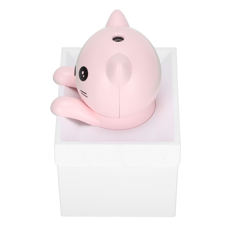 Air Humidifier 330ml Mute Adjustable Fog Mode Cat Shape Portable