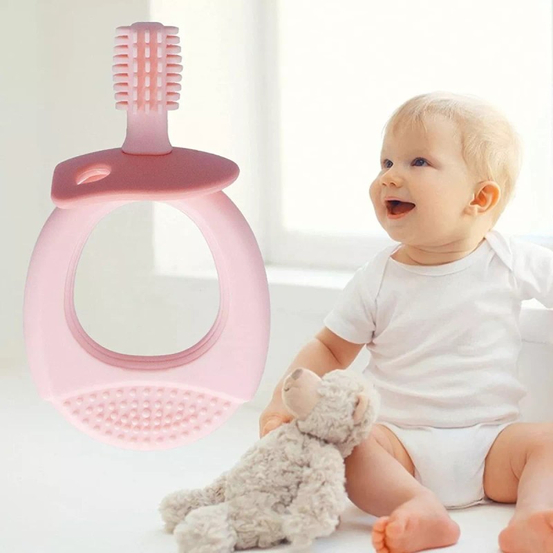 Universo en Linea Set 3 Mordedera Limpieza Bucal Bebes Chupon