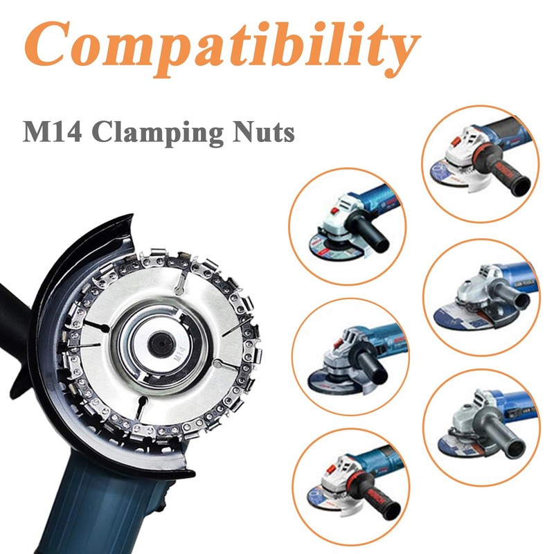 HaoTrade 2 Piece M14 Quick Release Nut, Angle Grinder Quick