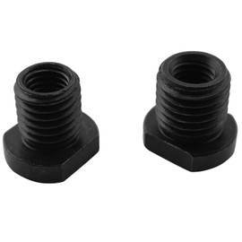 LQ Industrial 2PCS Angle Grinder Cutter Screw Adaptor M10 to M14 Nut M10 to M16 Nut Angle Grinder Attachment Adaptor for Cutting Discs Saw Blades Rotary Polisher Drill Bits