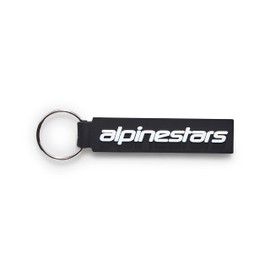 Alpinestars, Linear Key Fob, Keychain, Black, Os, Unisex-Adult