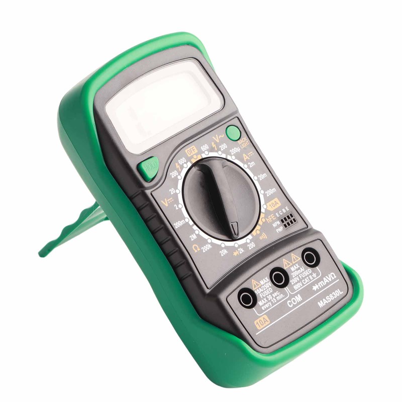 MAS830L Digital Multimeter Portable High Accuracy Button Electrician Meter Digital