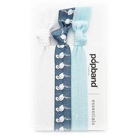 Popband Essential Hair Bands, Blue Flamingo