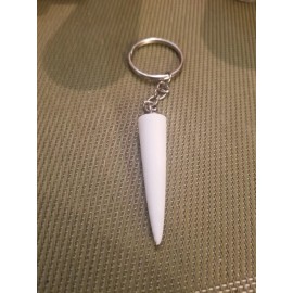Power Rangers White Ranger Power Crystal Keychain