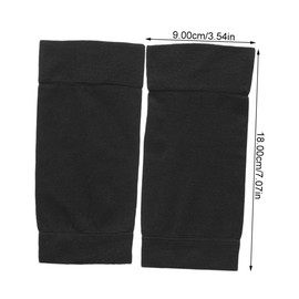 FOMIYES 2Pairs Elastic Elbow Covers Comfortable Elbow Guards for Sports Lightweight Arm Sleeves for Baseball Basketball and Weightlifting