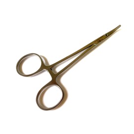 Stainless Steel Hemostat Mosquito 5" Curved for Pets