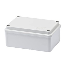 DERIVATION BOX 120X80X50 DERIVATION CASE WITH LOW SCREW COVER IP56 120X80X50 SMOOTH WALLS GW44205