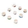 9 Rolls Japanese Paper Tape Set Hand Drawn Wide Tape