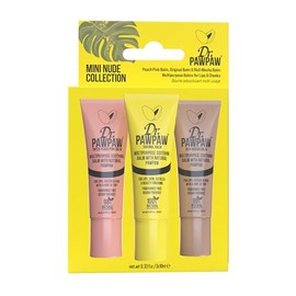 Dr. PawPaw Mini Collection - Bálsamos labiales hidratantes multiusos - Bálsamo labial hidratante - Fórmula calmante para labios, cabello, piel - Nude 