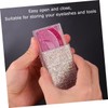 Ipetboom 2pcs Shiny Rhinestone False Eyelash Storage Case Convenient Eyelash