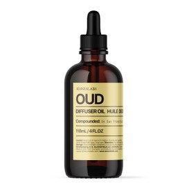 Oud Diffuser Oil, Niche Scent, Luxury Chinese Pepper, Rosewood, Cardamom, Vetiver, Oud, Tonka Bean, Musk Essential Oils Blend for Ultrasonic Diffuser Scent Projects(4 oz/118mL)…