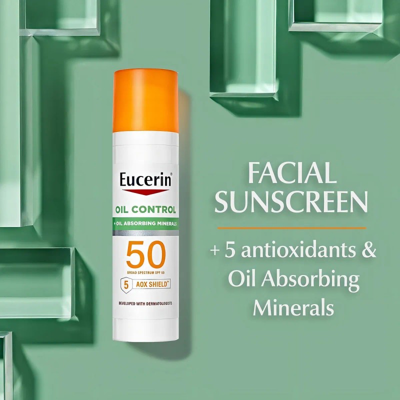 Protector Solar Eucerin 50+ Para Piel Mixta A Grasa 75