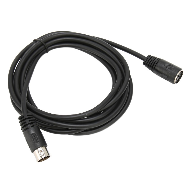 6 Pin DIN Male to Female Cable Sound Data Signal