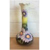 Old Tupton Ware Lilac Daisy 8" Bud Vase