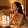 Magic Collagen Fullerene Neck Cream,Neck Skincare with Collagen Peptides, Reduces