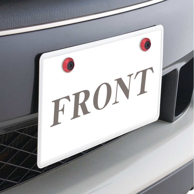 セイワ(SEIWA) 車外用品 ナンバーボルト アクセサリーボルトワッシャー メタルレッド K388