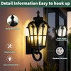 Kainozoic Outdoor Wall Light Fixtures Waterproof Porch Lights Anti-Rust Matte