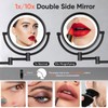 GURUN 8.5 Inch Magnifying Makeup Mirror with 3 Dimmable LED