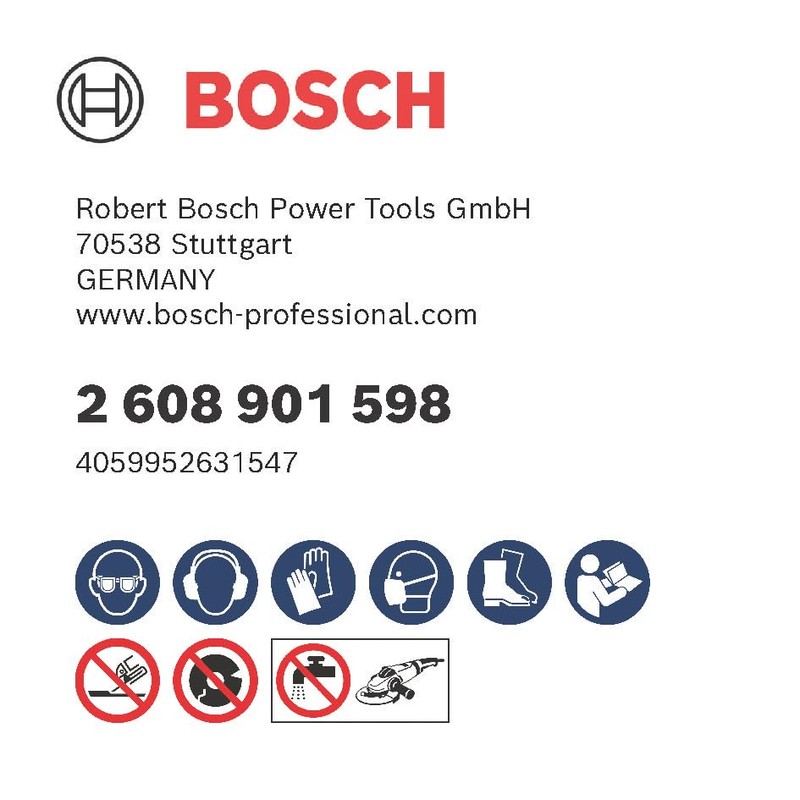 Bosch Accessories Bosch Accessories Bosch Professional 1 x Expert MultiMaterial