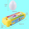 HVDHYY Children’s Toy Eggs, Easter Eggs, 2-In-1 Colour and Shape