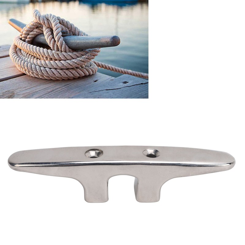 Boat Dock Cleat Stainless Steel Deck Rope Tie Down Anchor