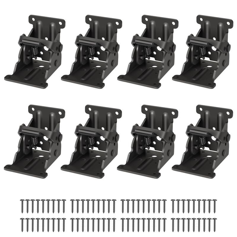 8 Pack Table Leg Folding Brackets Lock Extension Support Bracket