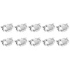 10 X Hager JK01B Blank Inserts for Hager Consumer Unit