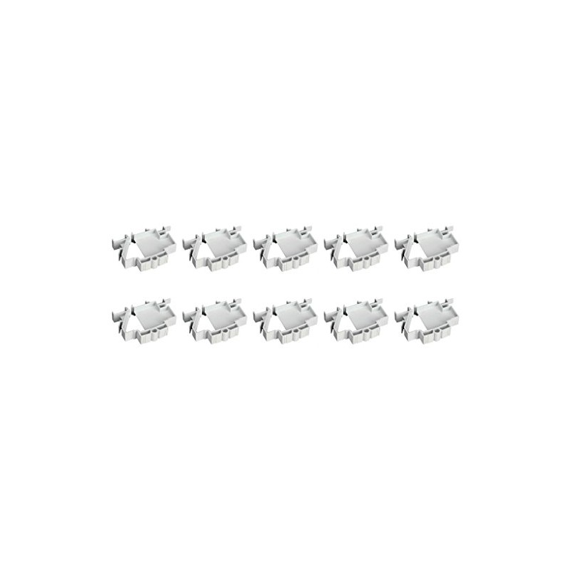 10 X Hager JK01B Blank Inserts for Hager Consumer Unit
