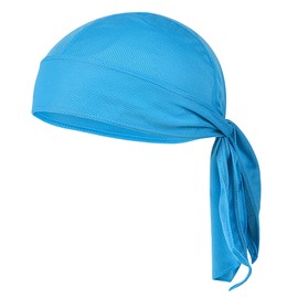 Cooling Dew Rag - Do Rag Helmet Liner for Women Men - Head Scarf, Bandana, Head Wrap, Beanie for Motorcycle, Cycling, Sports