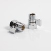 HAOXIN Double Outlet Shower Manifold with Shut Off Valve,Suitable for