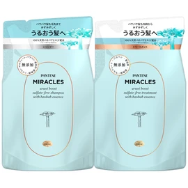Pantene Miracles Moisture Boost Shampoo & Treatment Refill Set, 12.3 oz (350 g) + 12.3 oz (350 g) + 12.3 oz (350 g)