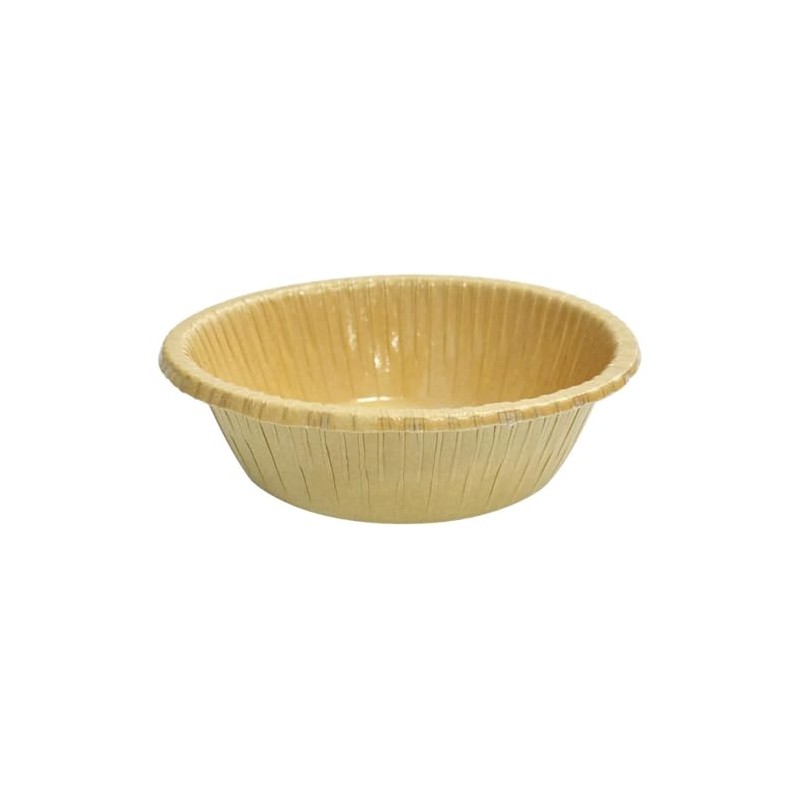 Unbleached Brown Paper Bowls, 5.1 fl oz (150 ml), 50