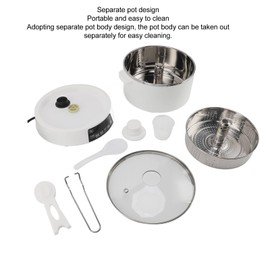 Electric Rice Cooker, Rice Cooker with 12H Timed Reserve Lifting Fast Cooking for Cooking Rice (US Plug 110V)