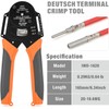 iCrimp IWD-1620 Crimping Tool for Solid Barrel 0.5-1.3 mm², Crimping