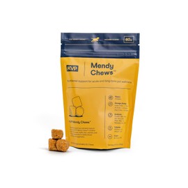 KVP Mendy Chews Multivitamin Treats for Dogs - Joint Support + Muscle Recovery - Recovery and Wellness Chew - Chicken Flavor - 60 Count