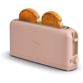 Bella 2-Slice Slim Toaster 900W Fits-Anywhere Kitchenware 6 Shade Settings
