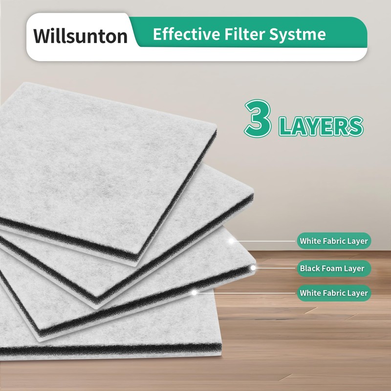 4 Pack CF-1 86883 HEPA Filters Replacement for Kenmore Sears